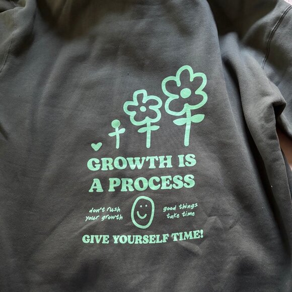 Happiness Project Growth is a Process Hoodie - Picture 2 of 3